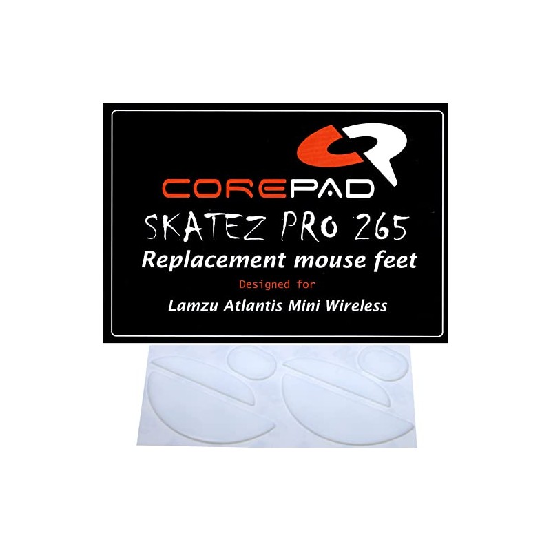 Corepad Skatez PRO 265 Replacement Mouse Feet Compatible with Lamzu