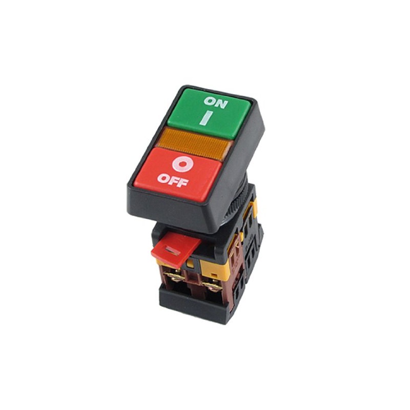uxcell A11083100ux0124 on Off Start Stop Push Button with Light