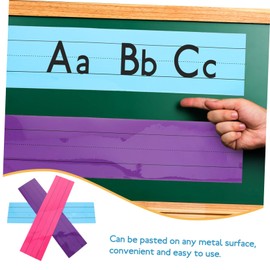 VILLFUL Erasable Notebook Paper Magnetic Strips Magnetic Chart Strips for Boys and Girls Teachers Office