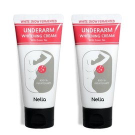White Eye Underarm Whitening Cream 50g x 2 / Underarm Whitening Pigmentation Cream / 하얀눈 언더암 화이트닝 크림 50g 2개 겨드랑이 미백 색소침착크림