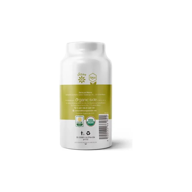 Maca Orgánica 110 Cápsulas Organic Side Vegetal