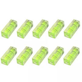 10Pcs Magnetic Small Bubble Level 40mm Mini Square Bubble Spirit Levels US