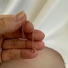 jewellerybox Rose Gold Dipped Sterling Silver Train Chain Extender 3