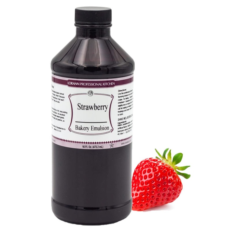 LorAnn Oils Strawberry Bakery Emulsion: True Essence, Ideal for Boosting