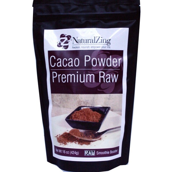 Cacao Powder (Raw, Organic) 16 oz