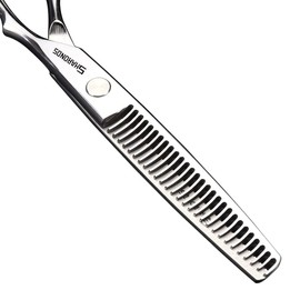 Barber hair scissors, Axemoore professional haircut Cutting Scissors/Shears set- 6", made of Japanese stainless steel, especially (6 in- tooth-A)