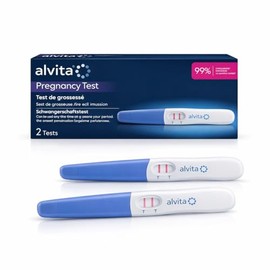 Pregnancy Test Kit, Fast Results in 3 Minutes, 99% Accurate from Expected Period, Easy-to-Read Result Window – 2 Tests