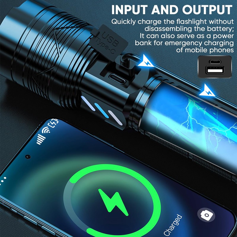 WholeFire LED Torch 30,000 Lumens