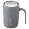 Mikinona Stainless Steel Insulated Travel Cup Leak Proof Portable Handle