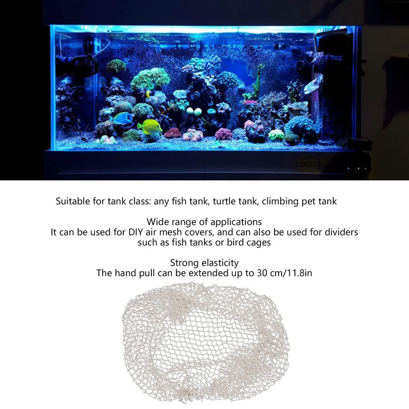 Aquarium Escape Proof Net,Reptile Escape Proof Net Aquarium Screen Net