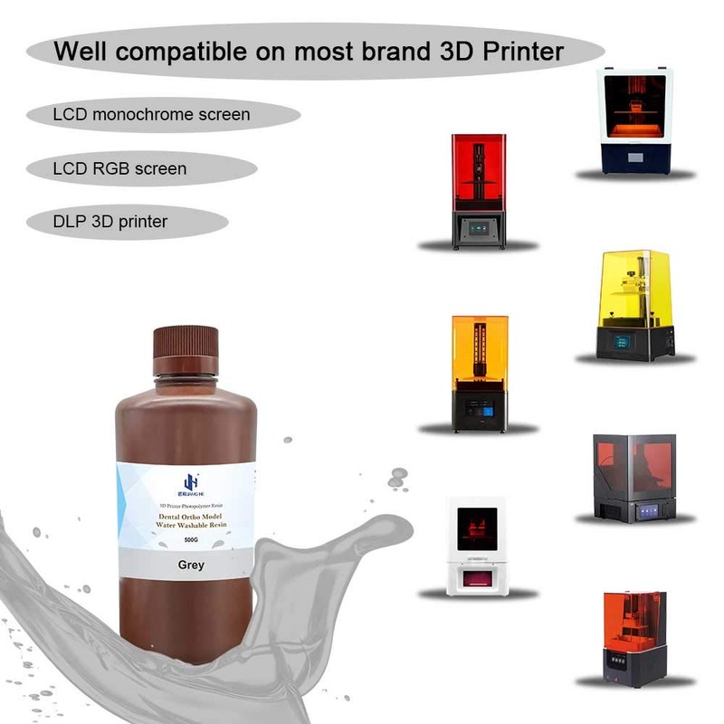 JAMG HE Rapid UV-Curing Resin 405nm, Dental Model Resin for
