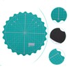 LALAFINA 1Pc Self Healing Rotary Cutting Mat Durable Round Turntable