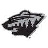 FANMATS 17175 Minnesota Wild 3D Chrome Metal Auto Emblem