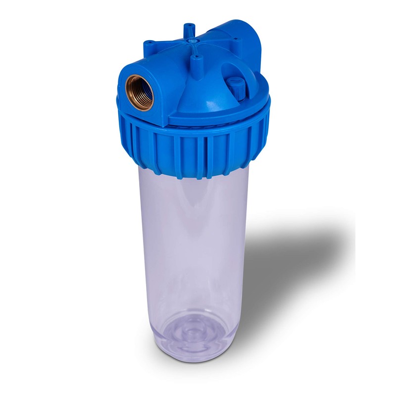 10 Inches Clear Standard Transparent Whole House Water Filter System
