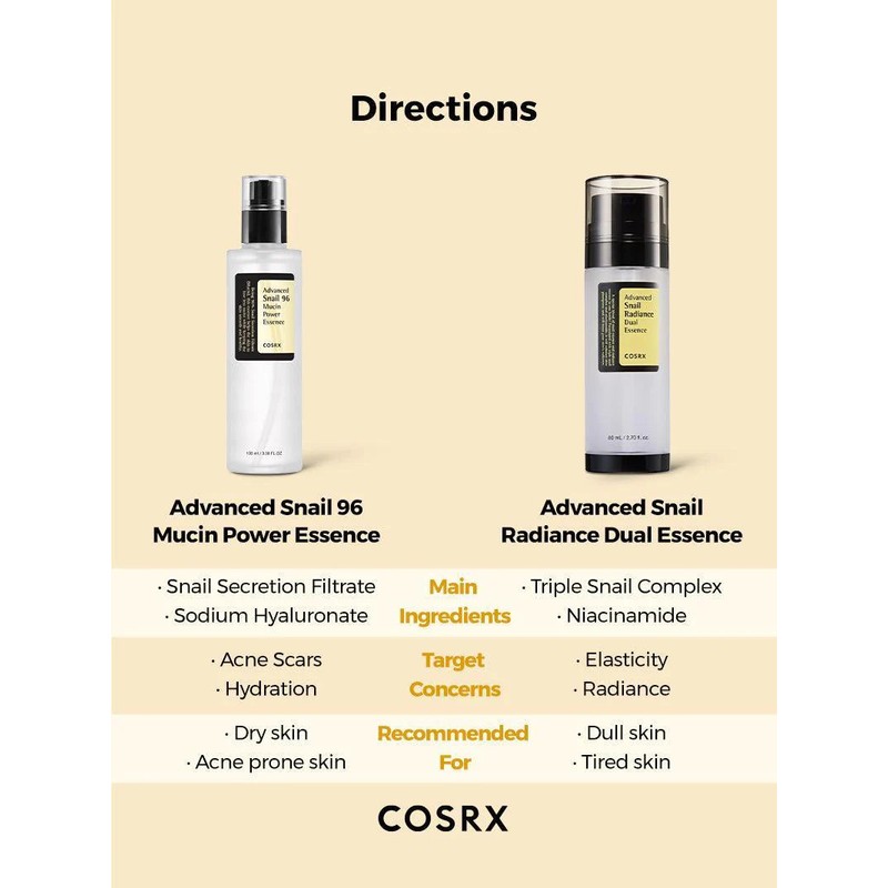 COSRX Advanced Snail Radiance Dual Essence