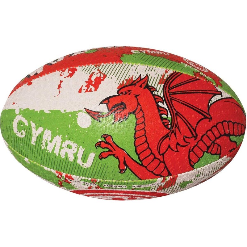 Optimum Nations Rugby Ball - Wales, Size 3