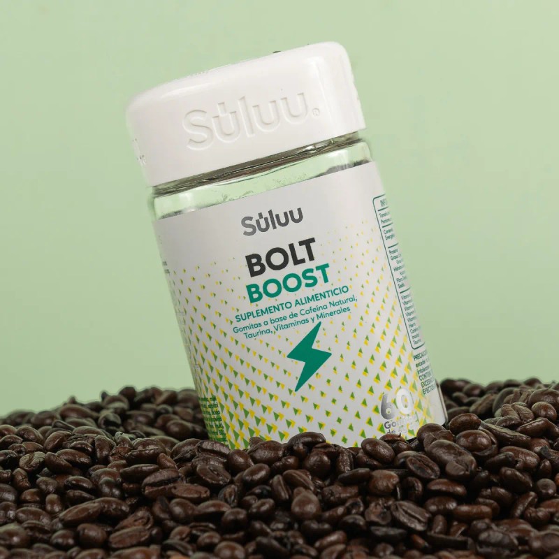 Sluu Bolt Boost Gomitas Vitaminadas, Aumento del Rendimiento Fsico, Impulso