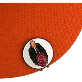 Balanced Co. Kevin's Famous Chili Golf Hat Clip with Enamel Magnetic Ball Marker
