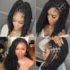 TTPSRY 16 Packs Boho Crochet Braids 14 Inch Goddess Braids