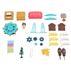 Kid Assembled Ferris Wheel Toy Nut Disassembled Maunal Ferris Wheel Set DIY Educational Combination Toy