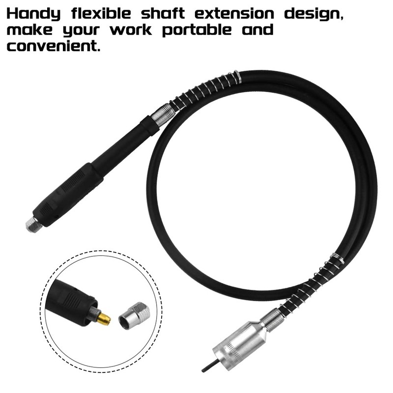 WMYCONGCONG Flexible Drill Shaft Extension Universal Flexible Shaft Adapter Attachment