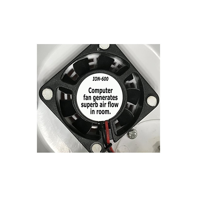 Ionic Air Purifier. Negative Ions to Clean Air Inside Individual