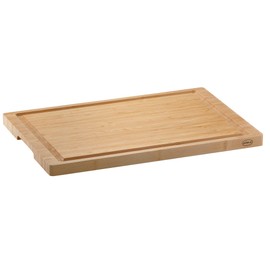 Rösle Basics Line Bamboo Cutting Board with Drip Channel, 15in x 10in