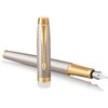 Parker Pen IM Premium Metal Fountain Pen - Warm Silver