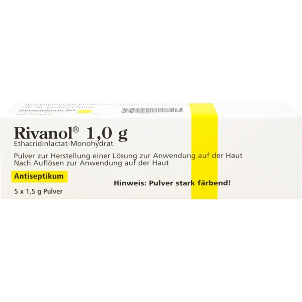 Rivanol Pulver Antiseptikum, 5 pcs. Sachets