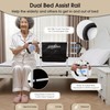 goodleben Double Bed Rail for Elderly Adults Safety, Adjustable Bed