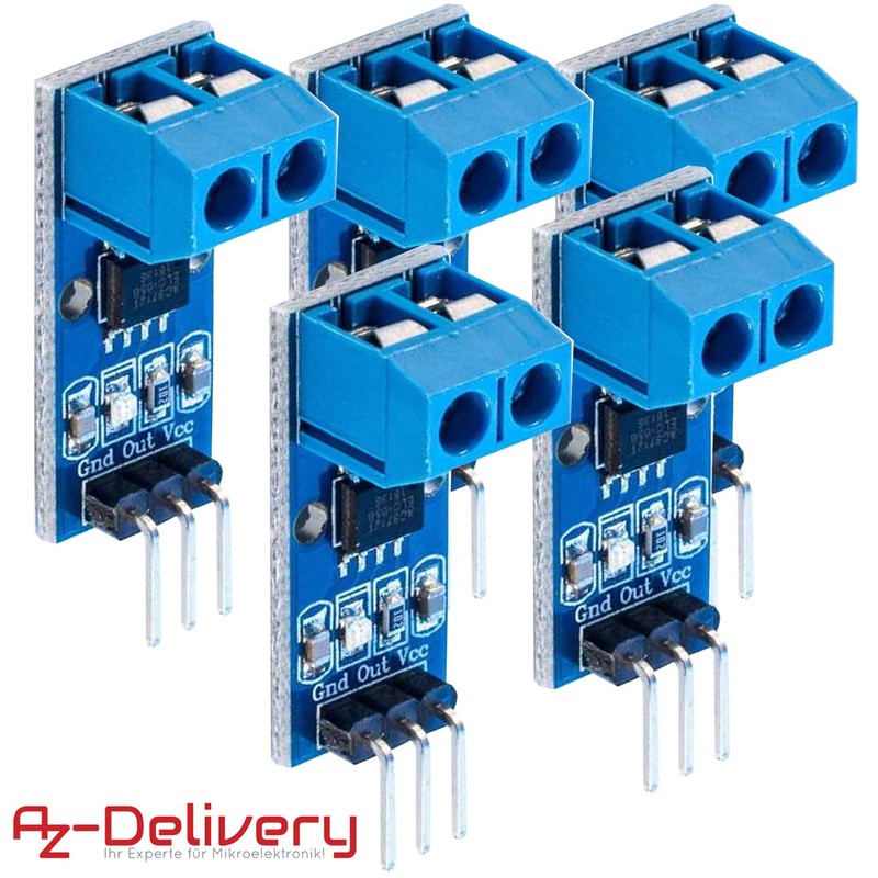 AZDelivery ⭐⭐⭐⭐⭐ ACS712 5A Range Current Sensor Measuring Module for