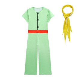 Lito Angels the Little Prince Fancy Dress Up Costume Outfit Set with Yellow Scarf for Kids Boys Age 11-12 Years (Tag Number 150)