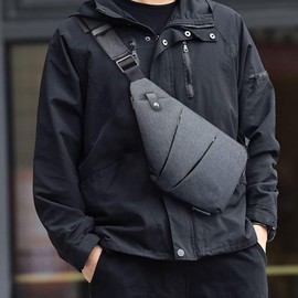 POKLSAQ 2024 New Anti Theft Travel Bag Slim Sling Bag Cross Body Travel Bag,Anti Theft Travel Bag for Women/Men (Black,Right Shoulder)