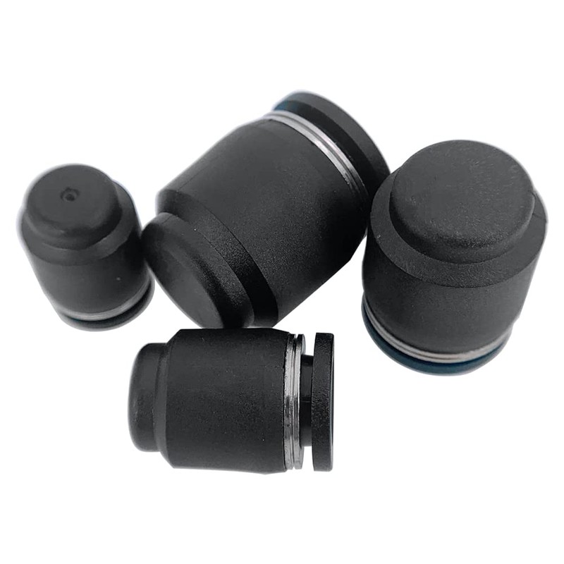 20PCS Pneumatic Cap Style Plug Fitting, Push-to-Connect Fitting Plug for
