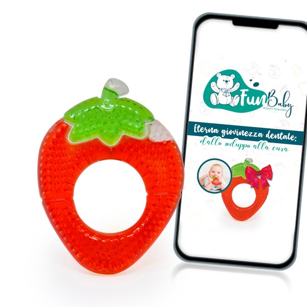 FunBaby Baby Teething Gum Massager – Soft and Stimulating Baby Teething Games with Ebook