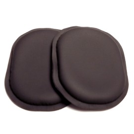ULTRAGEL"Gaming" Super Comfy Palm/Wrist Gel Pads for Notebook, Netbook, and Laptop (3.5x4.5 Pair, Black)