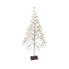 Celebrations 9071015 5 ft. LED Multi Pathway Decor Shimmering Tree