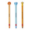 Legami Set of 3 gel pens. Savannah collection - Lion,