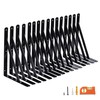 NEODROP 16-Pack 8 Inch Heavy Duty Shelf Brackets, Large Wall