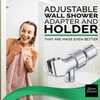 Original StoneStream Adjustable Wall Shower Adapter and Holder for Handheld