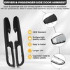 80994 Front Driver & Passenger Side Door Armrest Handle Compatible