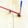 CarAngels Wood Compass Arc Scratch Gauge Aluminum Carpenter Measuring and