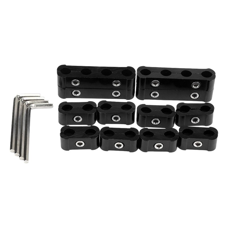 16pcs Spark Plug Wire Separator Divider Kit Holder Organizer Protector