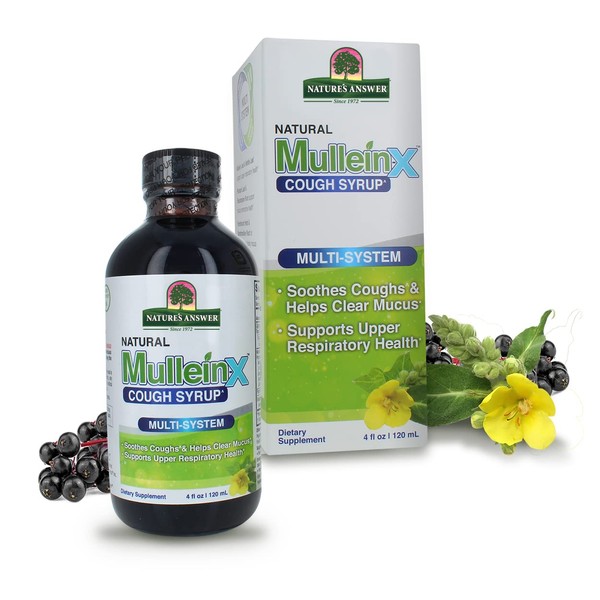 Nature's Answer Mullein-X Multi System Cough Syrup 4 Ounce |