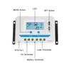 10A/20A/30A Solar Charge Controller 12V/24V Auto PWM Regulator LCD Display