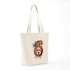 CafePress Christmas Deck The Halls Corgis Tote Bag Reusable Natural