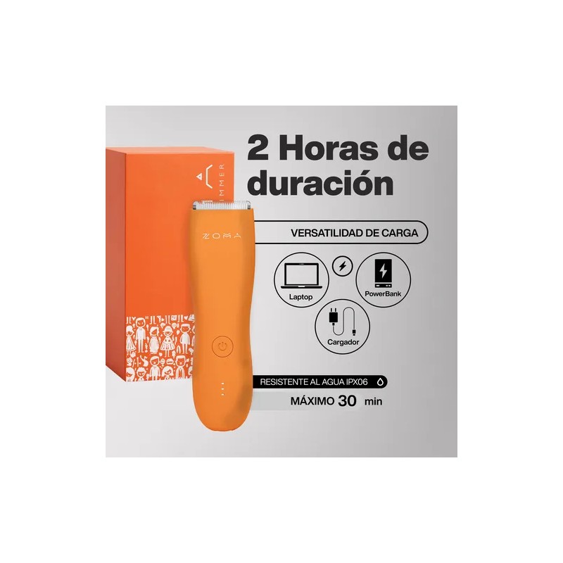 Zoma Depiladora Rasuradora Mujer Trimmer 3.0 Inalámbrica