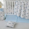 Brandream Ocean Whale Family Baby 6 Pieces Crib Bedding Set
