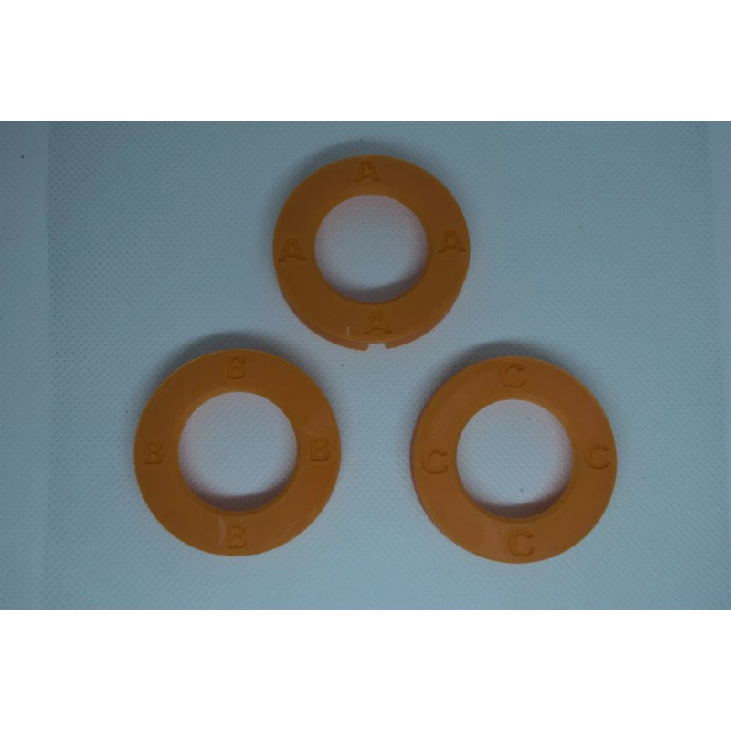 Smart Device Integrations 3x Trident Reagent Tube Guide Caps For