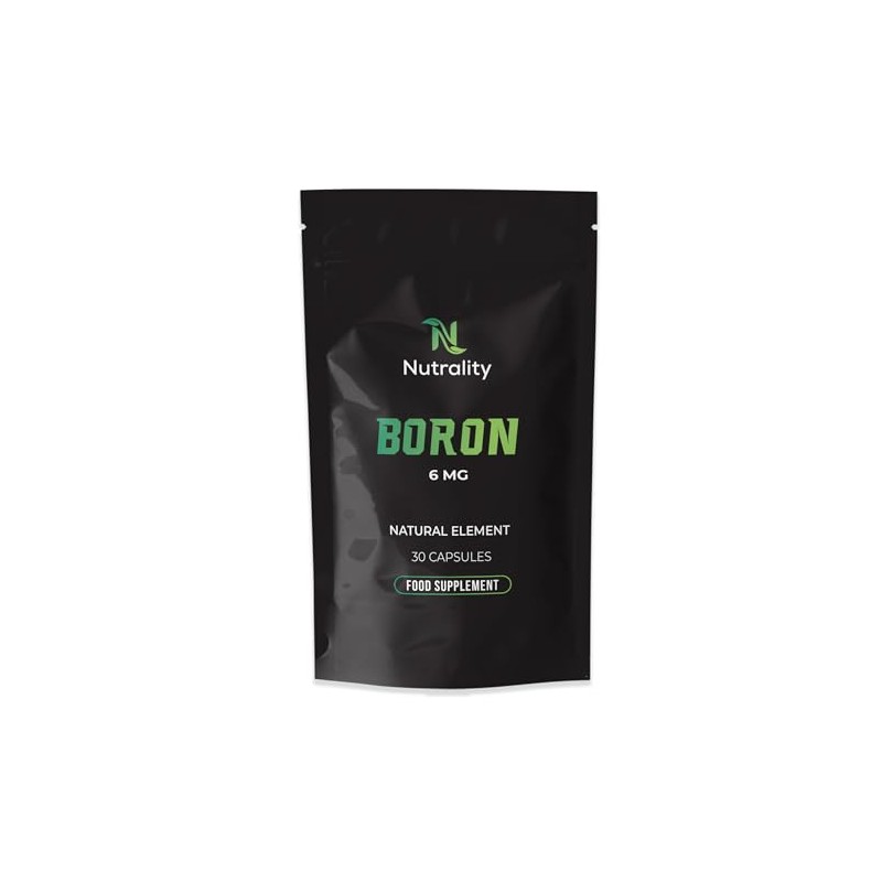 Nutrality Boron 6mg Supplement | Mineral Absorption | 30 Vegan